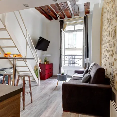 Bnbnova - Le Marais & Pompidou & Place Des Vosges Apartman Párizs