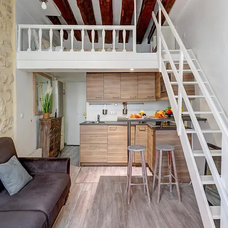 Apartament Bnbnova - Le Marais & Pompidou & Place Des Vosges Paryż